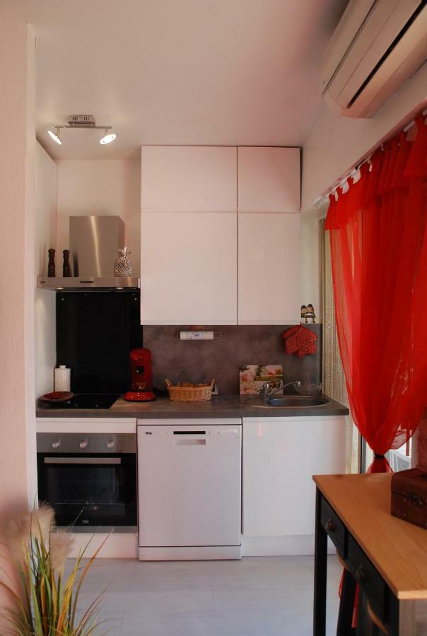 Studio - Juan Les Pins - Proximite Plages Antibes Eksteriør bilde